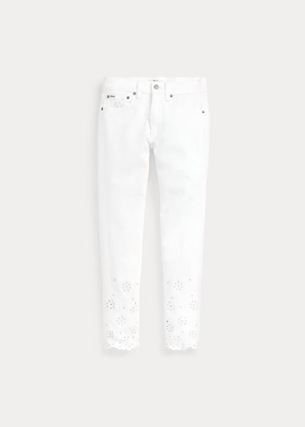 Women's Polo Ralph Lauren Tompkins Skinny Crop Jeans | 719342WAK